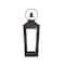 12.2" Black Metal Lantern by Ashland®